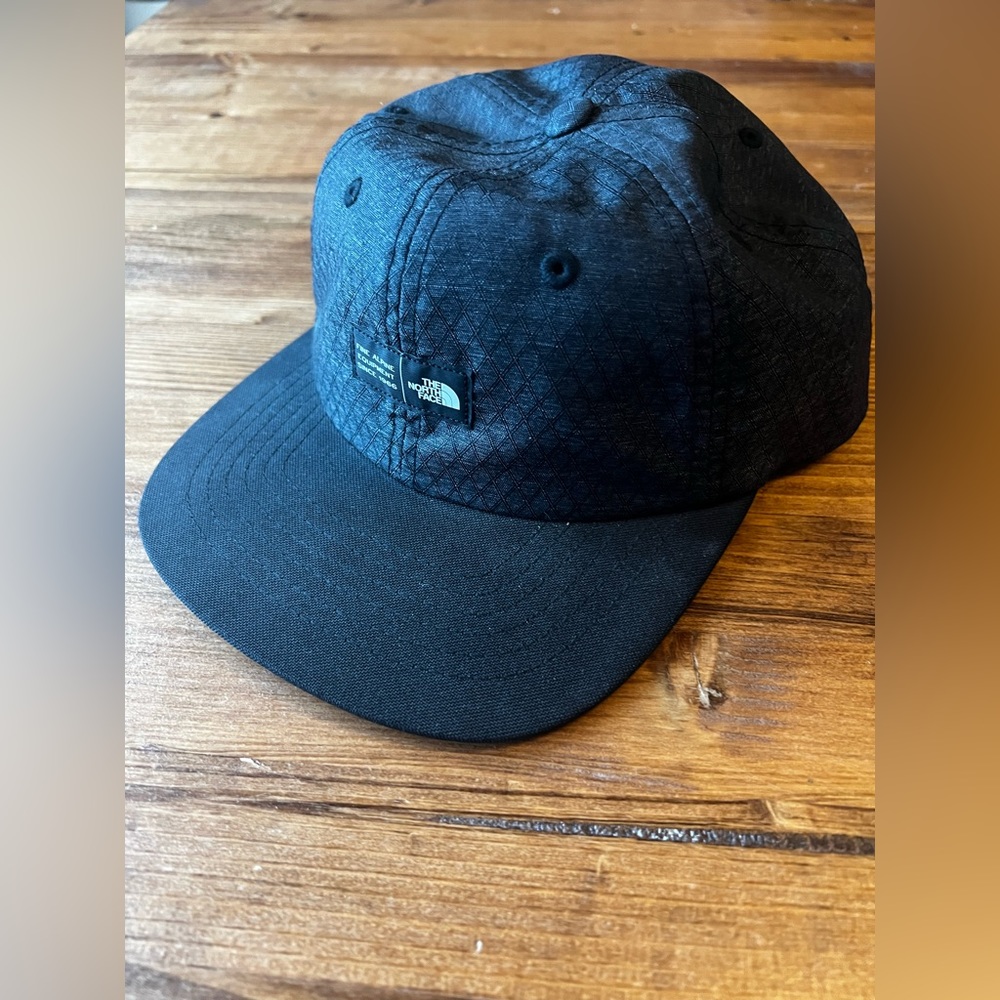 The North Face hat.